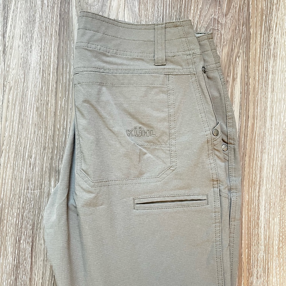 Kuhl Earthy Light Gray/Khaki Pants, 28x30 - Picture 4 of 5